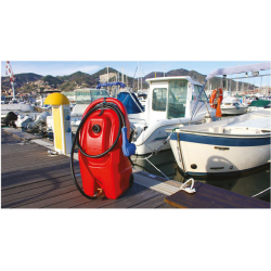 59 Lt. polyethylene fuel tank with wheels - Can SB 2