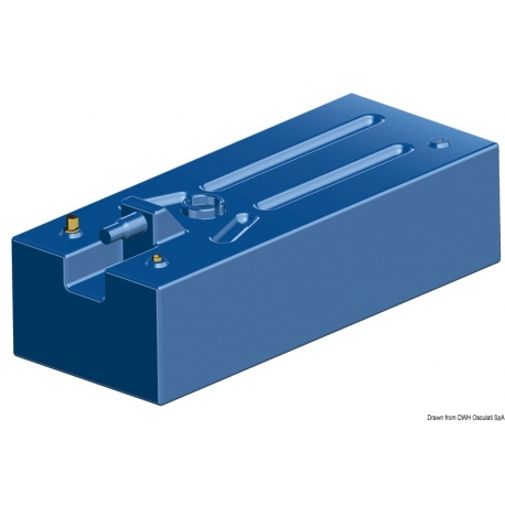 Serbatoio carburante 142 Lt. in polietilene con pescante incluso