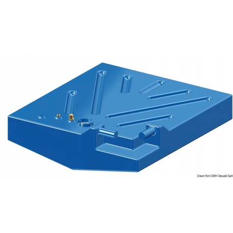 Serbatoio carburante 206 Lt. in polietilene con pescante incluso