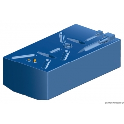 198 liter polyethyleen brandstoftank met peilstok inbegrepen