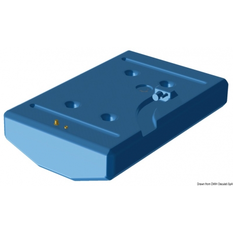 Serbatoio carburante 347 Lt. in polietilene con pescante incluso