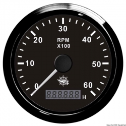 Turteller Ø 96 mm. 0–8000 o/min med timeteller