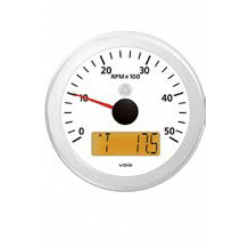 Cuentarrevoluciones Ø 85 mm. 0-5000 RPM con cuentahoras - Vdo 2