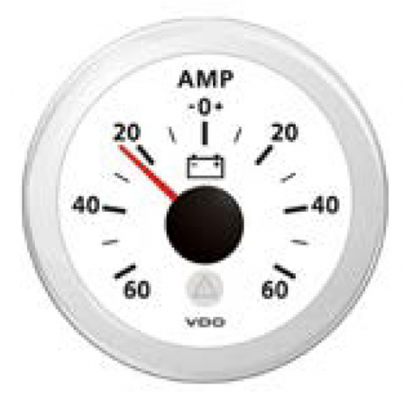 Amperometro Ø 52 mm. 0-60 A - Vdo