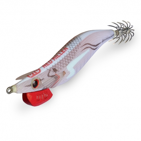 Jig de pêche au calmar DTD Red Killer Egi 3.0