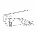 Oxygenating valve with spray effect - RULE