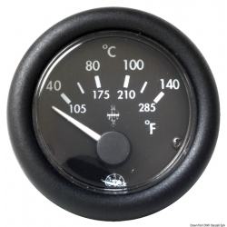 Oljetemperaturmåler 40°-150° Ø 59 mm. 12 V - Guardian