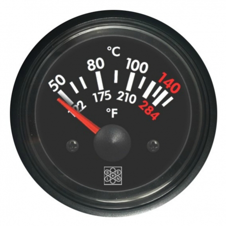 Indicatore temperatura olio 50°-150° Ø 52 mm. 12 V RQ - San Giorgio Sein