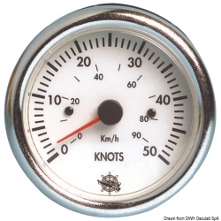 0-50 diode counter Ø 96 mm. 12 V - Guardian