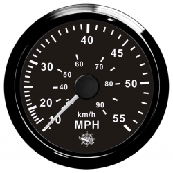 0-35 MPH Zähler Ø 96 mm. 12/24 V