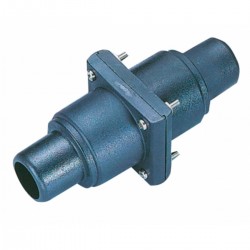 In-line nylon check valve
