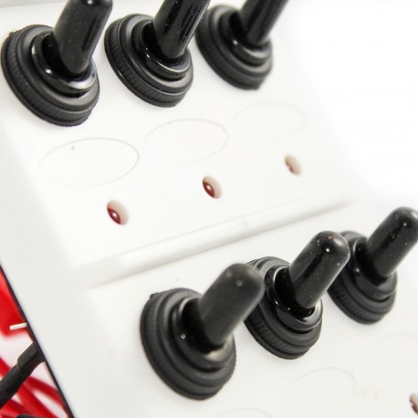 Elektrisch paneel met 6 schakelaars