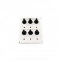 Elpanel med 6 brytare