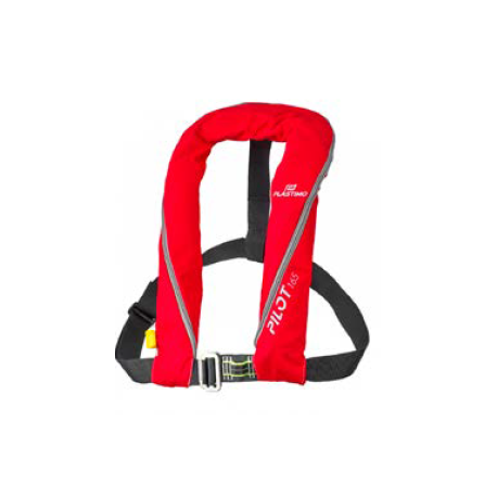 Chaleco inflable manual 165N Cinturón de seguridad para pilotos - Plastimo