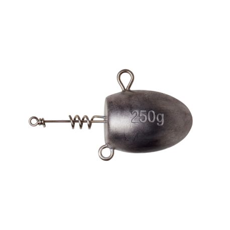 Savage Gear Bullet Cork Screw Head tête plombée 250 gr.