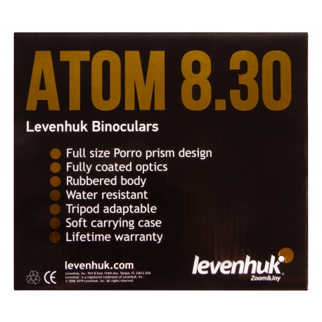 Binocolo Atom 8x30 - Levenhuk