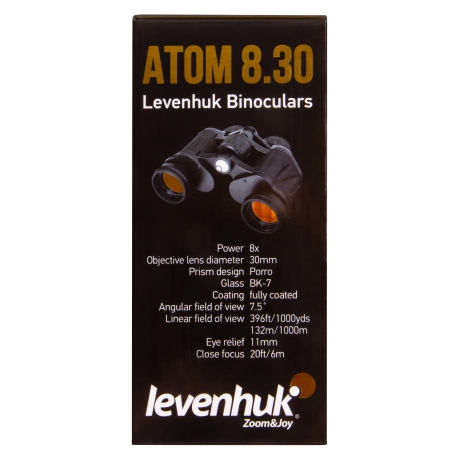 Binocolo Atom 8x30 - Levenhuk