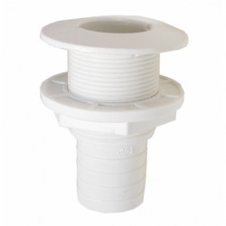 Descarga marina de nylon con conector de manguera