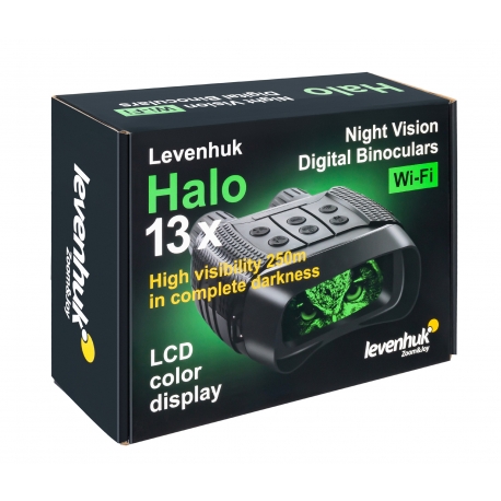 Binoculares digitales de visión nocturna Levenhuk Halo 13x