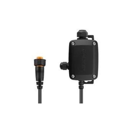 Adaptateur pour transducteur CHIRP à double canal (fils libres/12 broches) Adaptateur pour instrument à 12 broches (fils