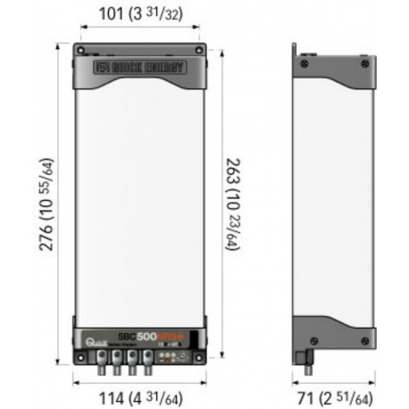 Chargeur de batterie Quick SBC NRG 500 FR