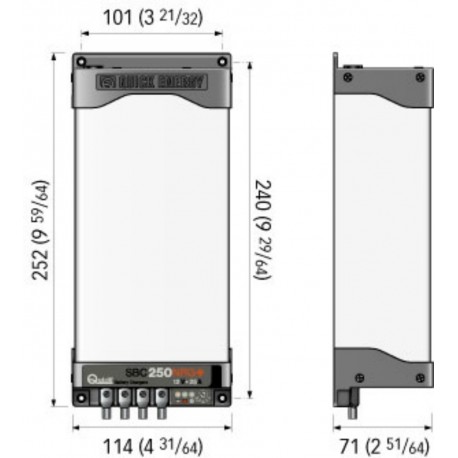 Chargeur de batterie Quick SBC NRG 250 FR