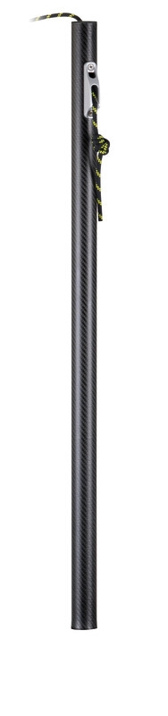 Palo in carbonio fisso per tendalino ⌀ 38 mm. : Altezza - 129 cm.