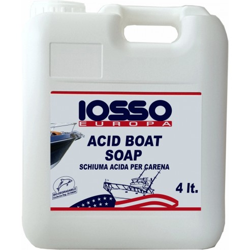 Disincrostante in schiuma Acid Boat Soap 4 lt. - Iosso