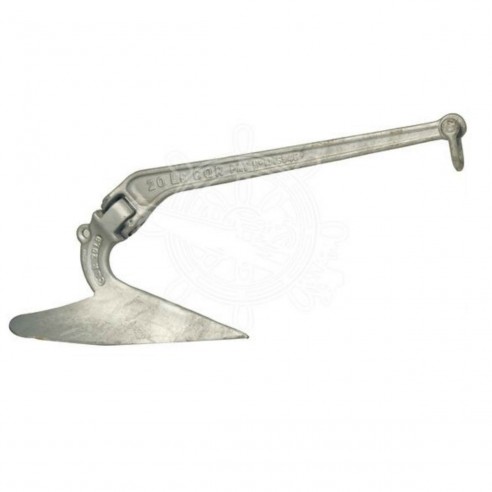 CQR galvanized steel anchor - Lewmar