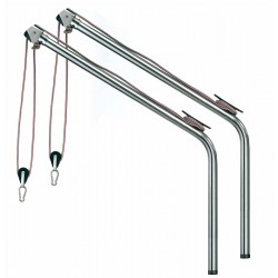 Davits aus Edelstahl – Rohr Ø 40 mm