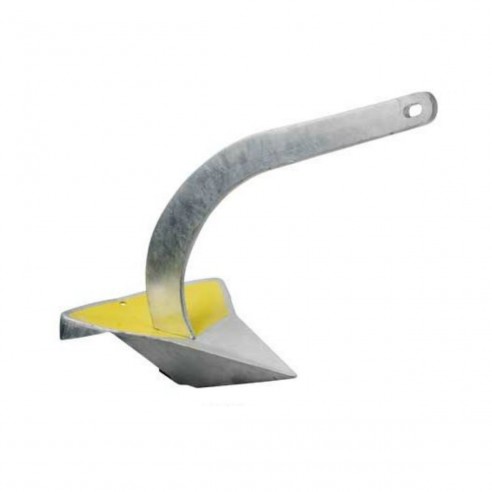 Spade anchor in galvanized steel