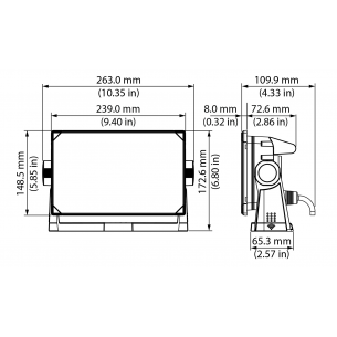 NSX 3009-plotter med 3-i-1 aktiv bildgivare - Simrad 2