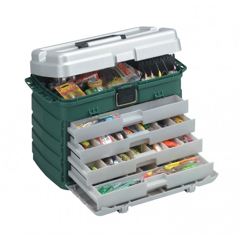 PLANO Tackle System Kommode mit 4 Schubladen für Angelausrüstung