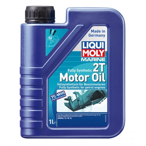 Olio motore 2T Marine Fully Synthetic 1 lt. - Liqui Moly 25021