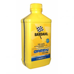 Engine oil 2T Green Power TCW3 1 lt. - Bardahl
