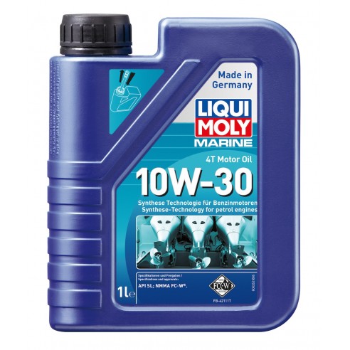 Olio motore 4T Marine 10W-30 1 lt. - Liqui Moly 25022