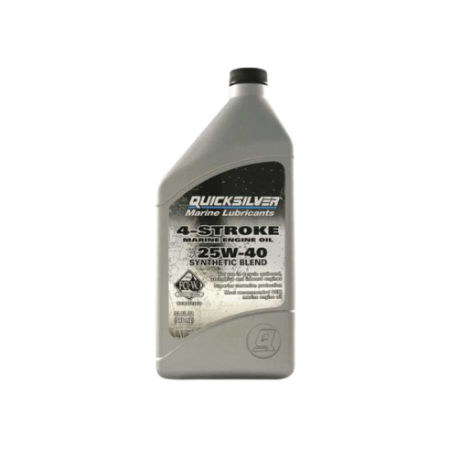 Engine oil 4T SAE Synthetic 25W-40 1 lt. - Quicksilver