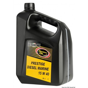 4T Prestige Diesel Marinmotorolja 15W-40 5 liter - Bergoline
