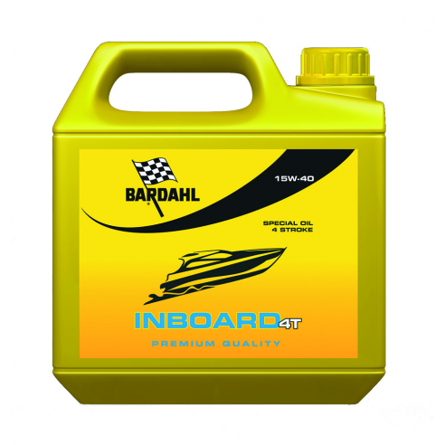 Engine oil 4T Inboard Premium Quality 15W-40 5 lt. - Bardahl