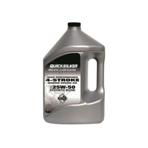 Quicksilver 4T SAE høytytende syntetisk 25W-40 motorolje 4 liter