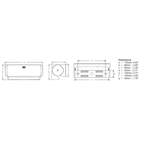 Sea Hawk XI LED-projector - Hella Marine