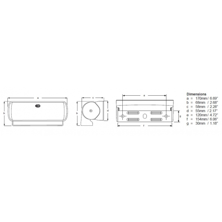 Sea Hawk XI LED-projektor - Hella Marine