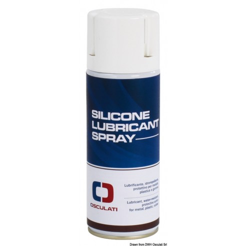 Lubrifiant silicone en spray 0,4 litre - Osculati