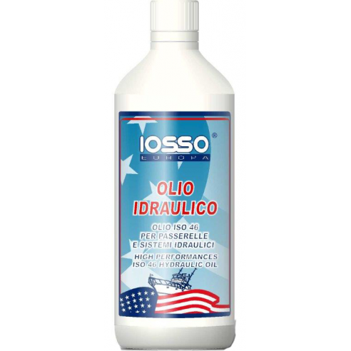 Olio Idraulico lubrificante ISO46 1 lt. - Iosso