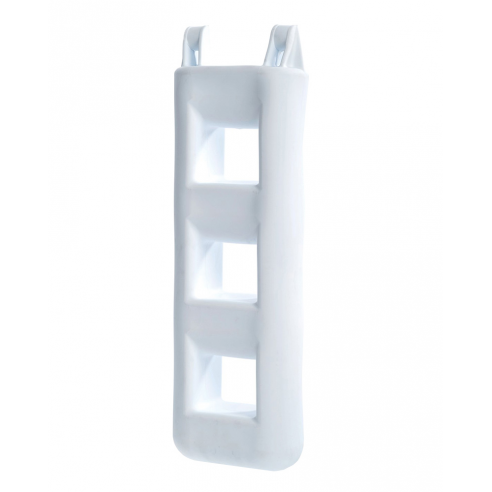 Ladder fender with 2 steps