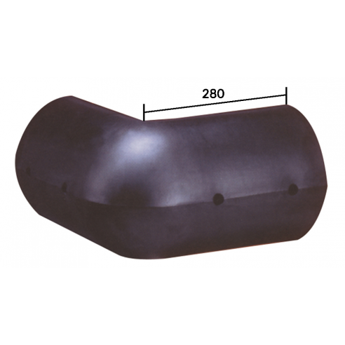 EVA corner fender for dock