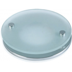Norma S chrome-plated brass recessed spotlight - Foresti