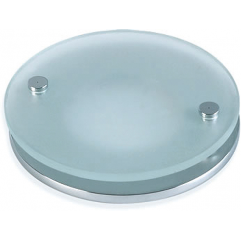 Norma S chrome-plated brass recessed spotlight - Foresti