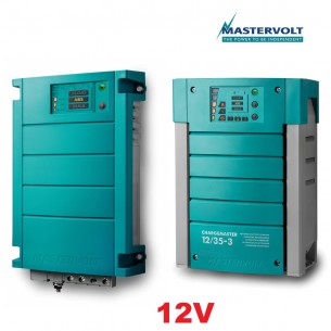 Chargemaster 12V 75 A Plus CZone 3-utgangs batterilader - Mastervolt