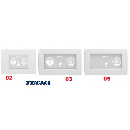 Control Panel All-in-one 1 pulsante - Tecma